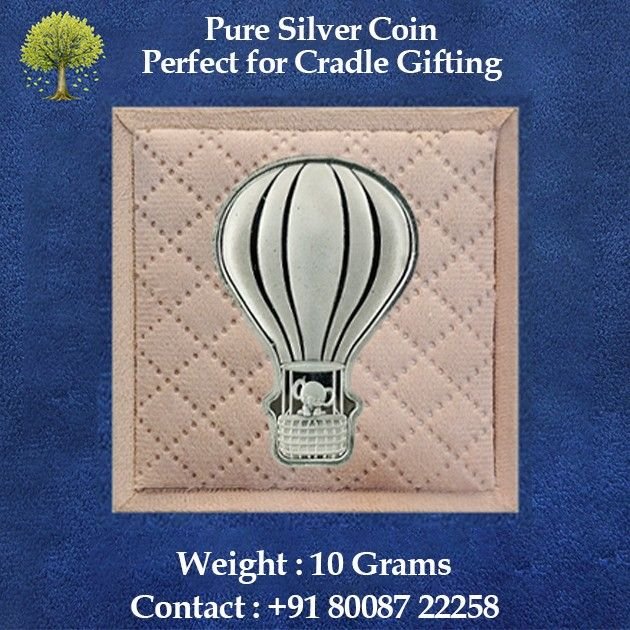 Balloon Silver Coin With Box