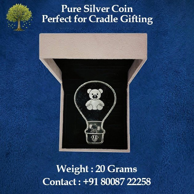 Balloon Silver Coin With Box