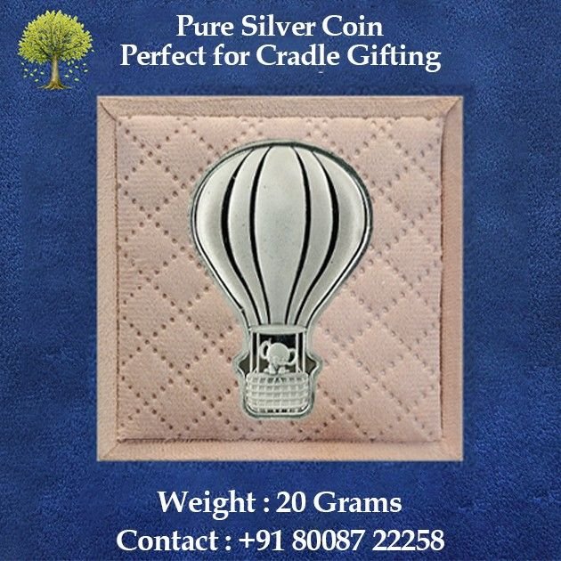 Balloon Silver Coin With Box