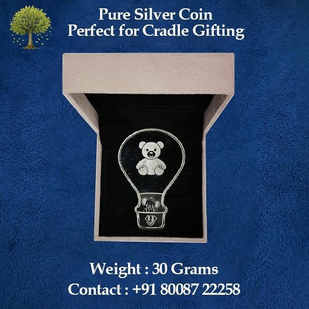 Balloon Silver Coin With Box