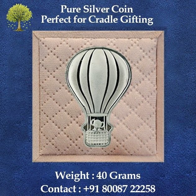 Balloon Silver Coin With Box