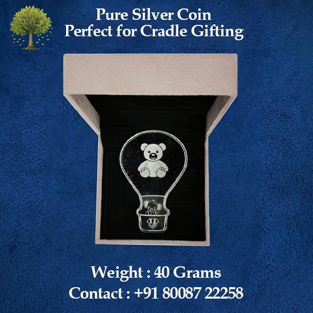 Balloon Silver Coin With Box