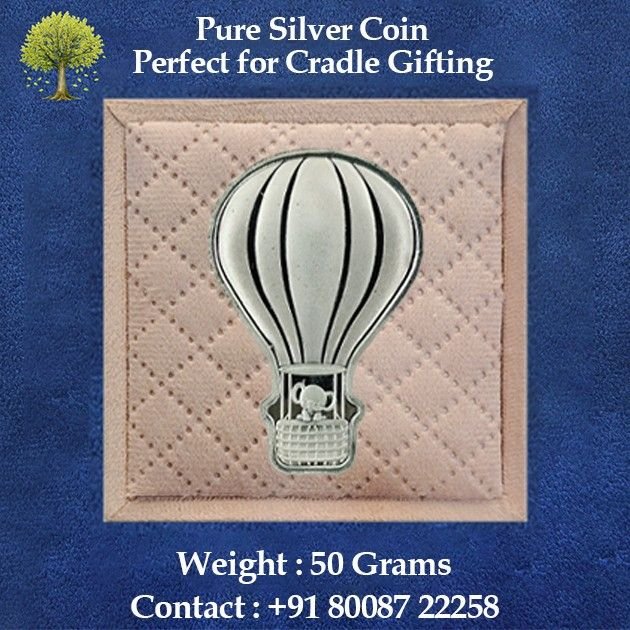 Balloon Silver Coin With Box