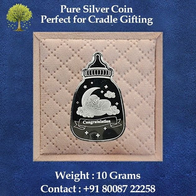 Bottle Silver Coin With Box