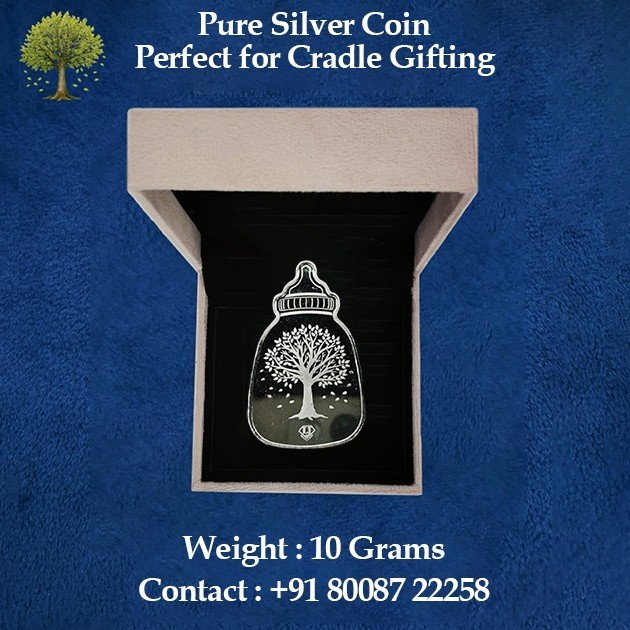 Bottle Silver Coin With Box
