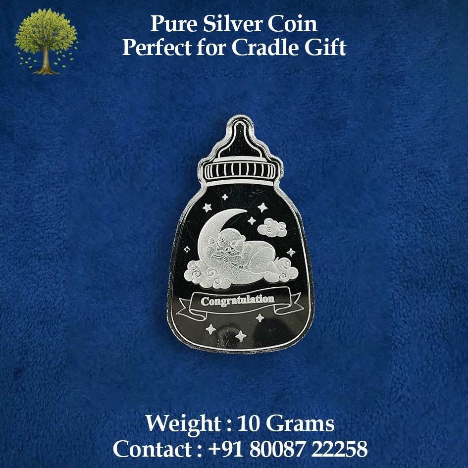 Bottle Silver Coin