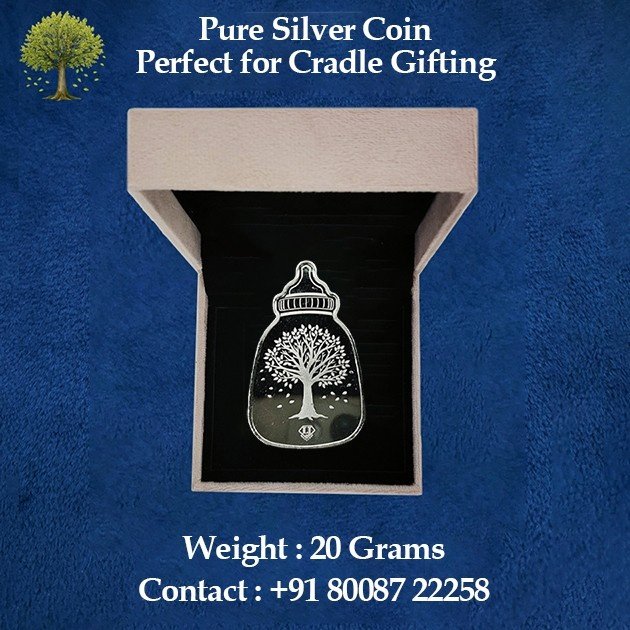 Bottle Silver Coin With Box
