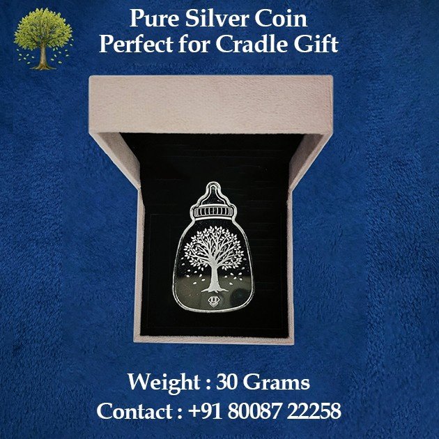 Bottle Silver Coin With Box