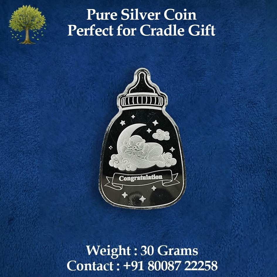 Bottle Silver Coin