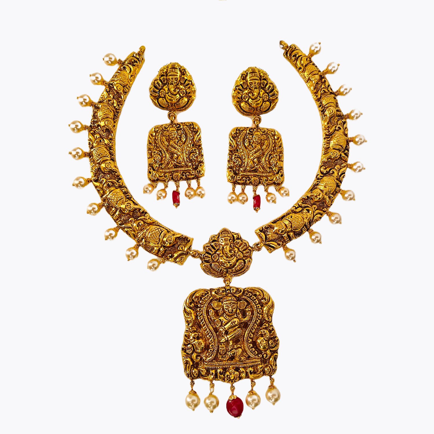 Nakshi Necklace Set