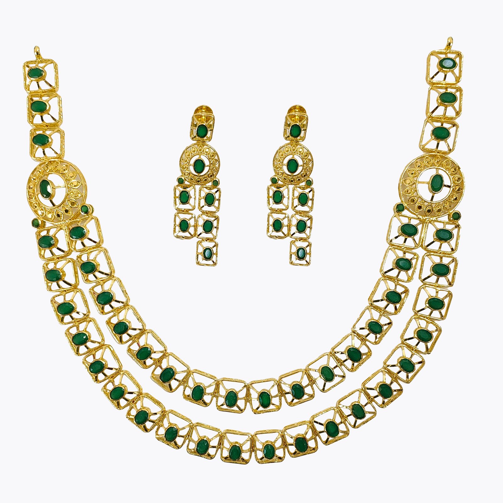 Silver Necklace Set