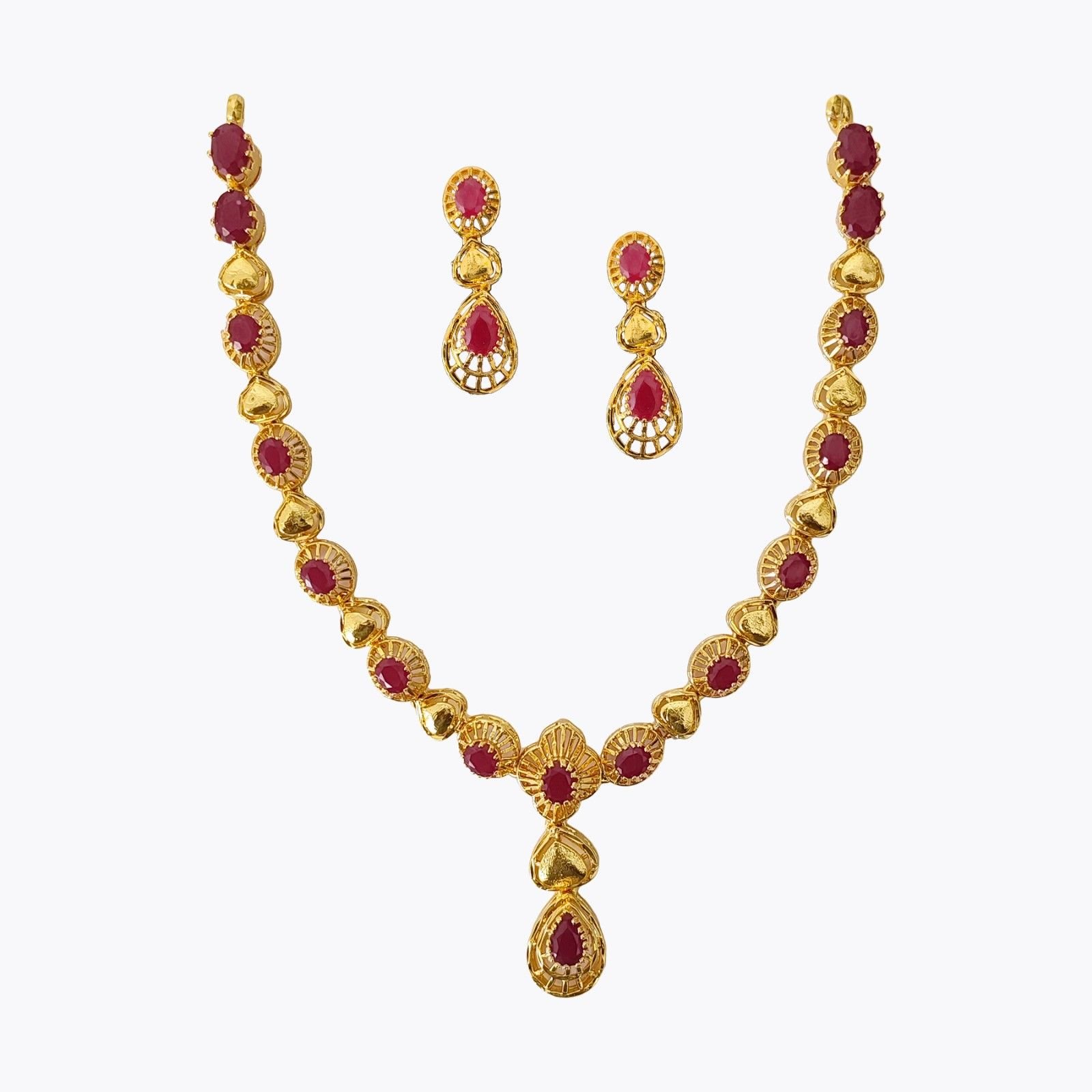 Silver Necklace Set