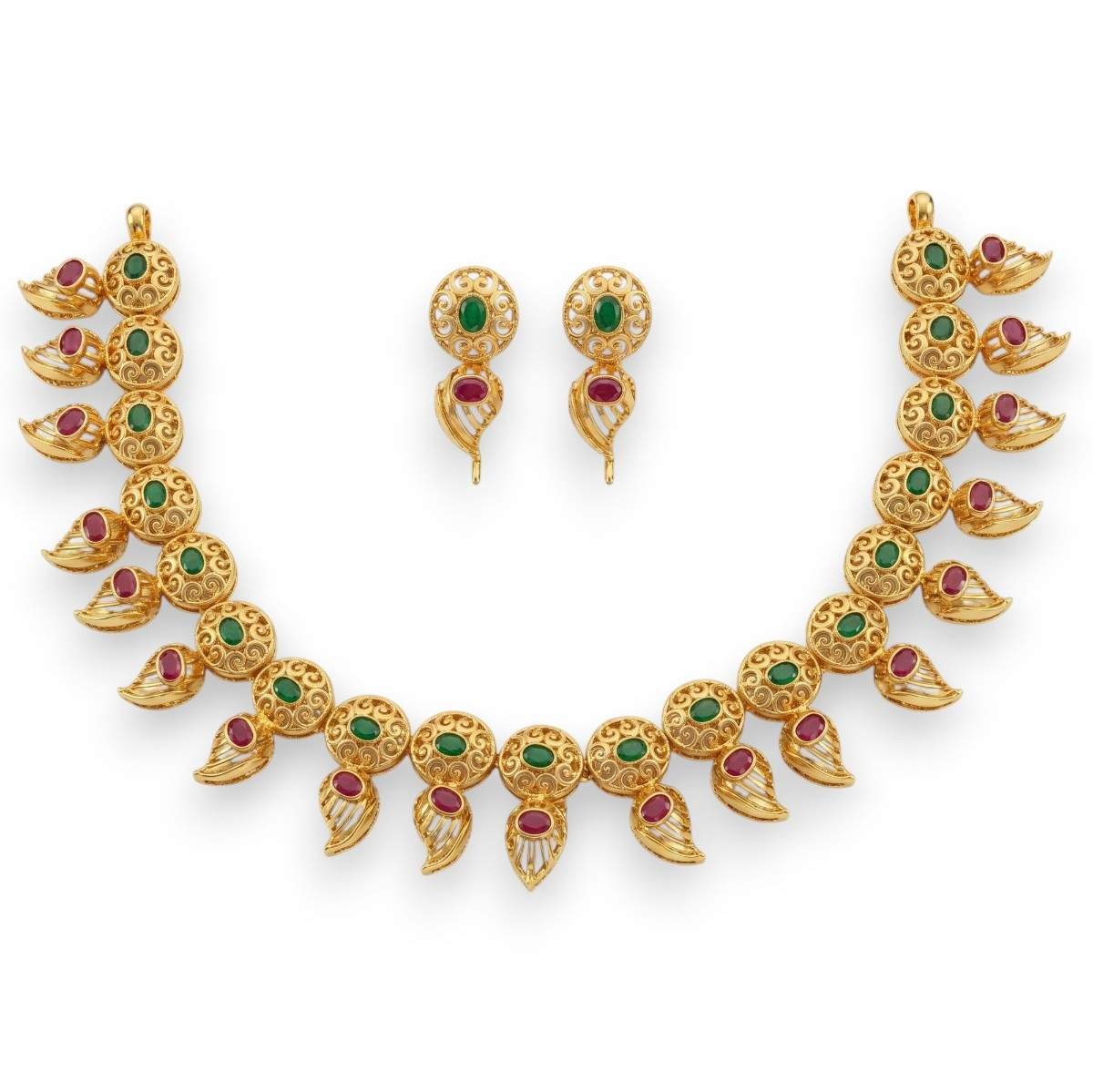 Silver Necklace Set