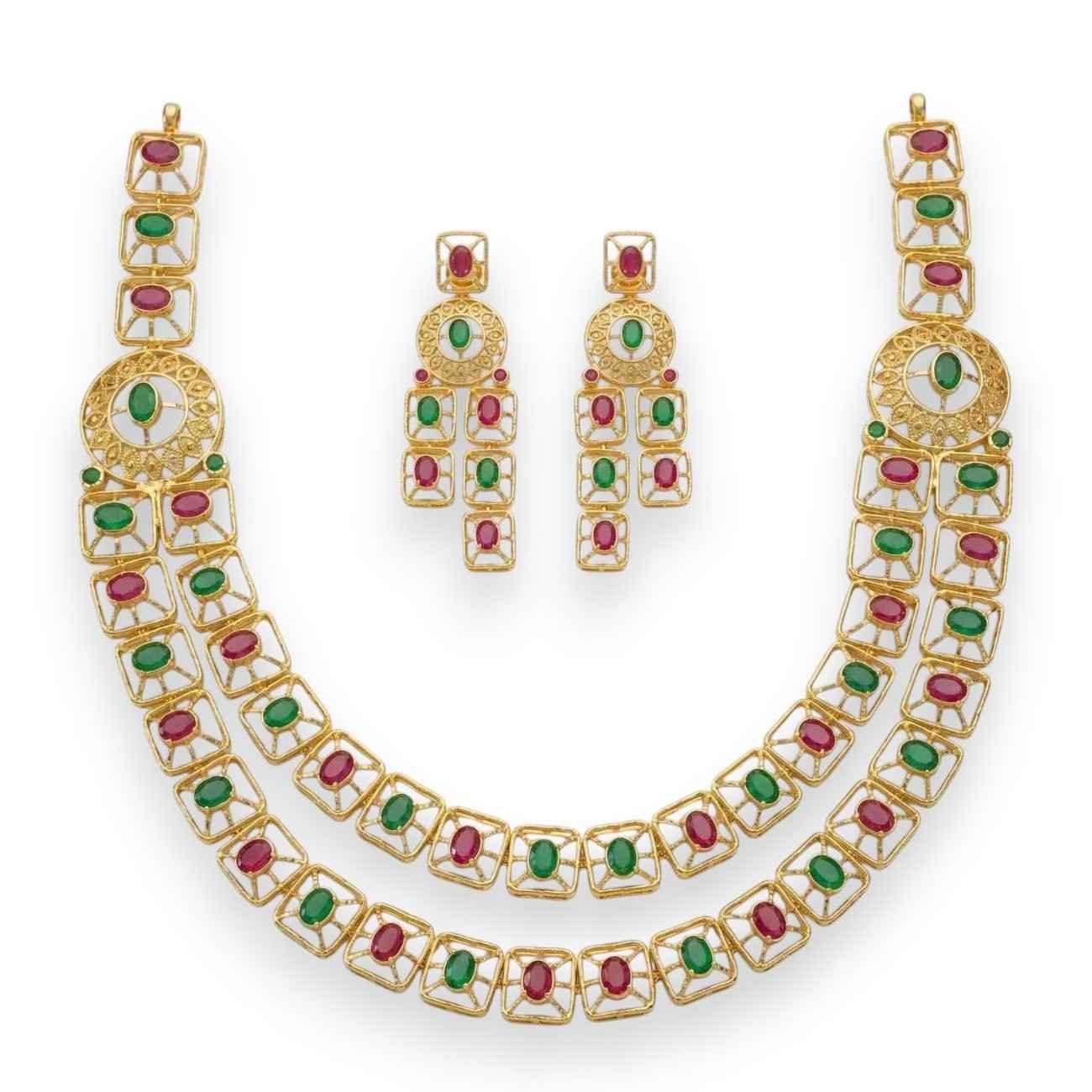 Silver Necklace Set
