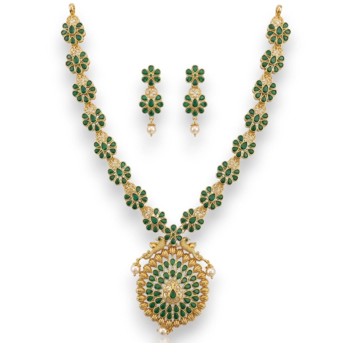 Silver Necklace Set