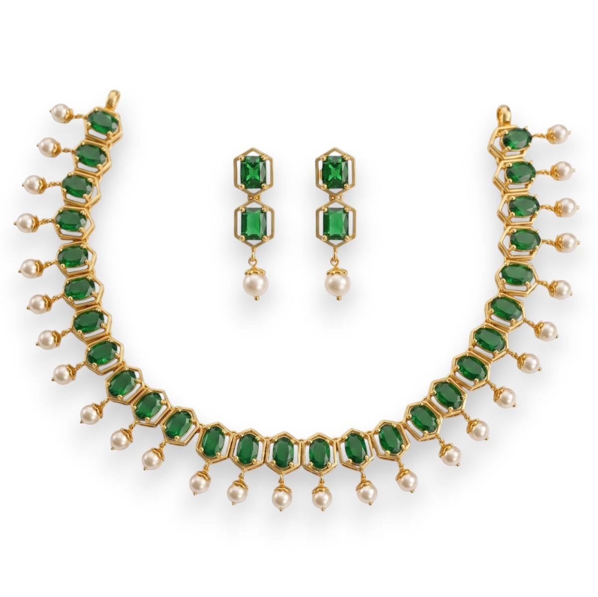 Silver Necklace Set