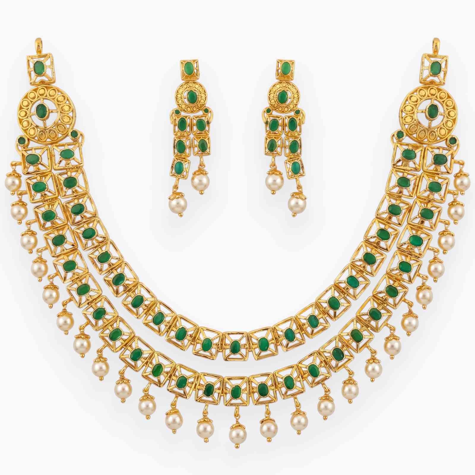 Silver Necklace Set