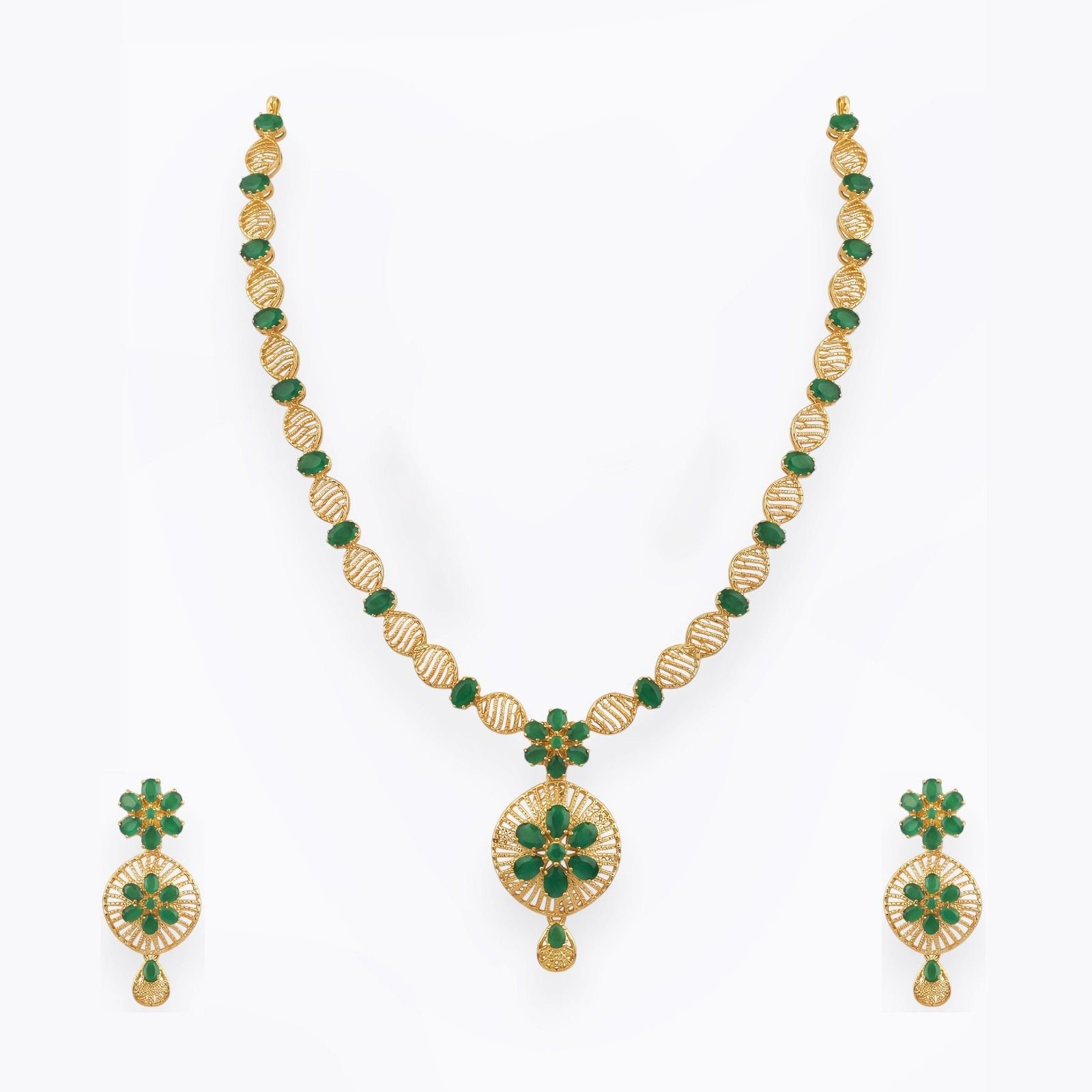 Silver Necklace Set