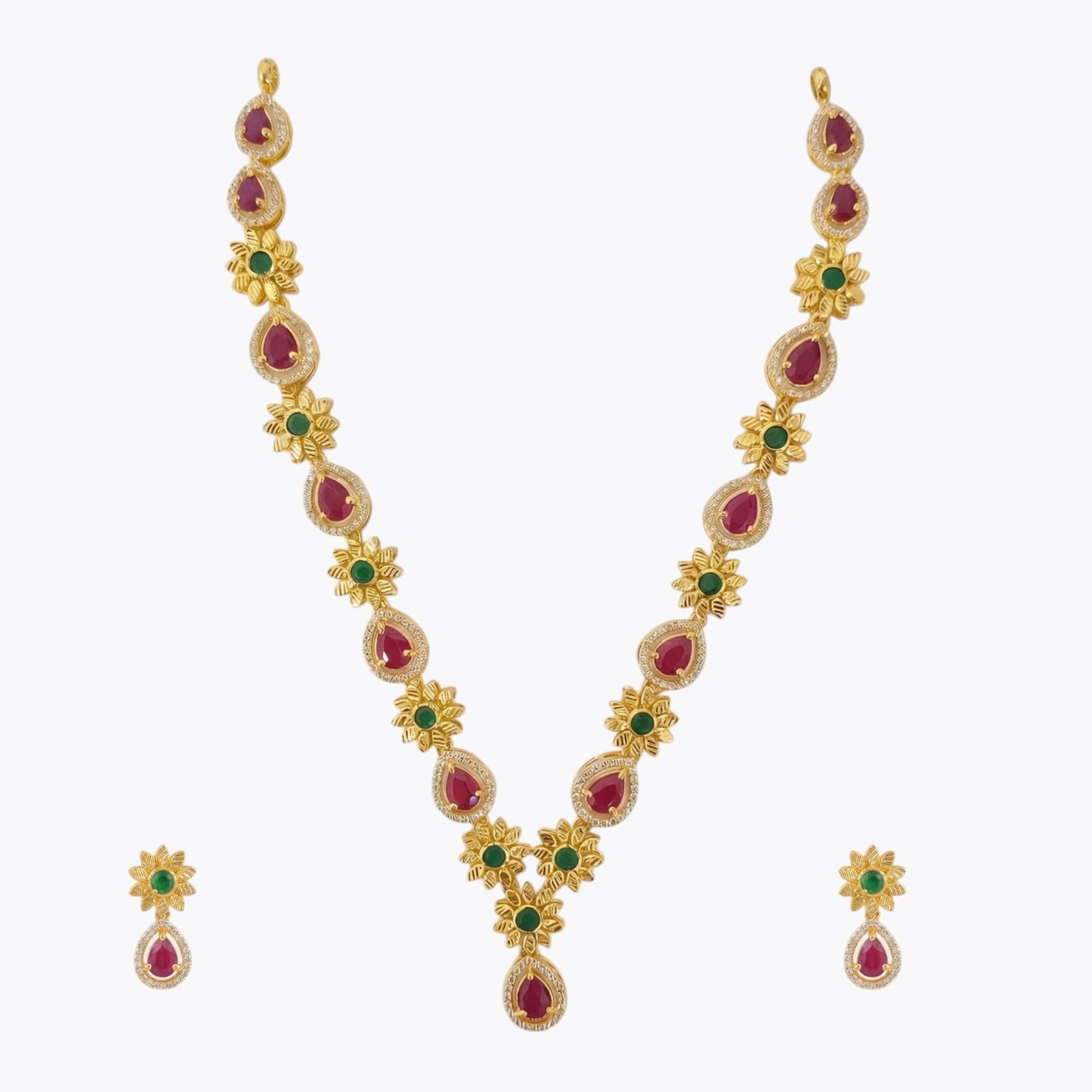 Silver Necklace Set