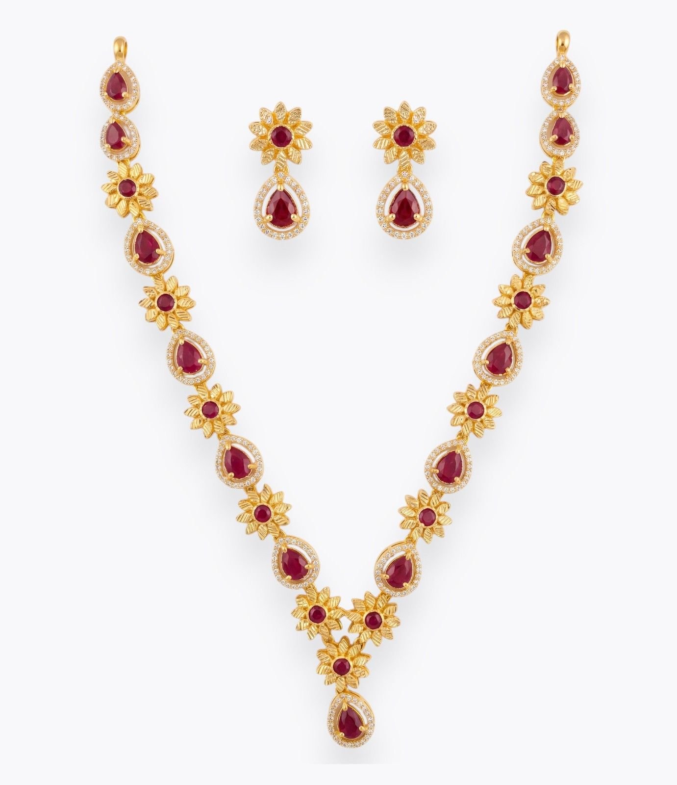 Silver Necklace Set