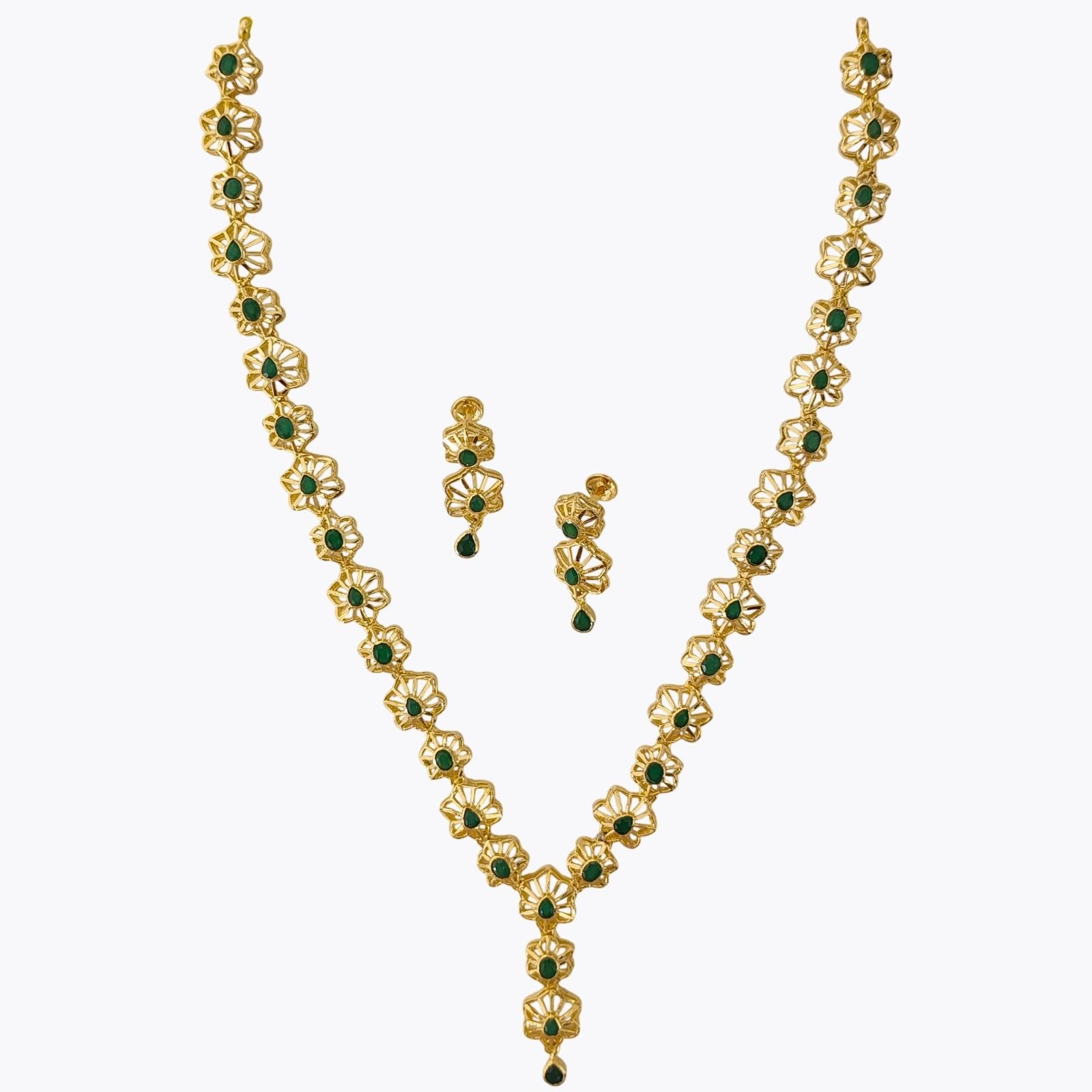 Silver Necklace Set