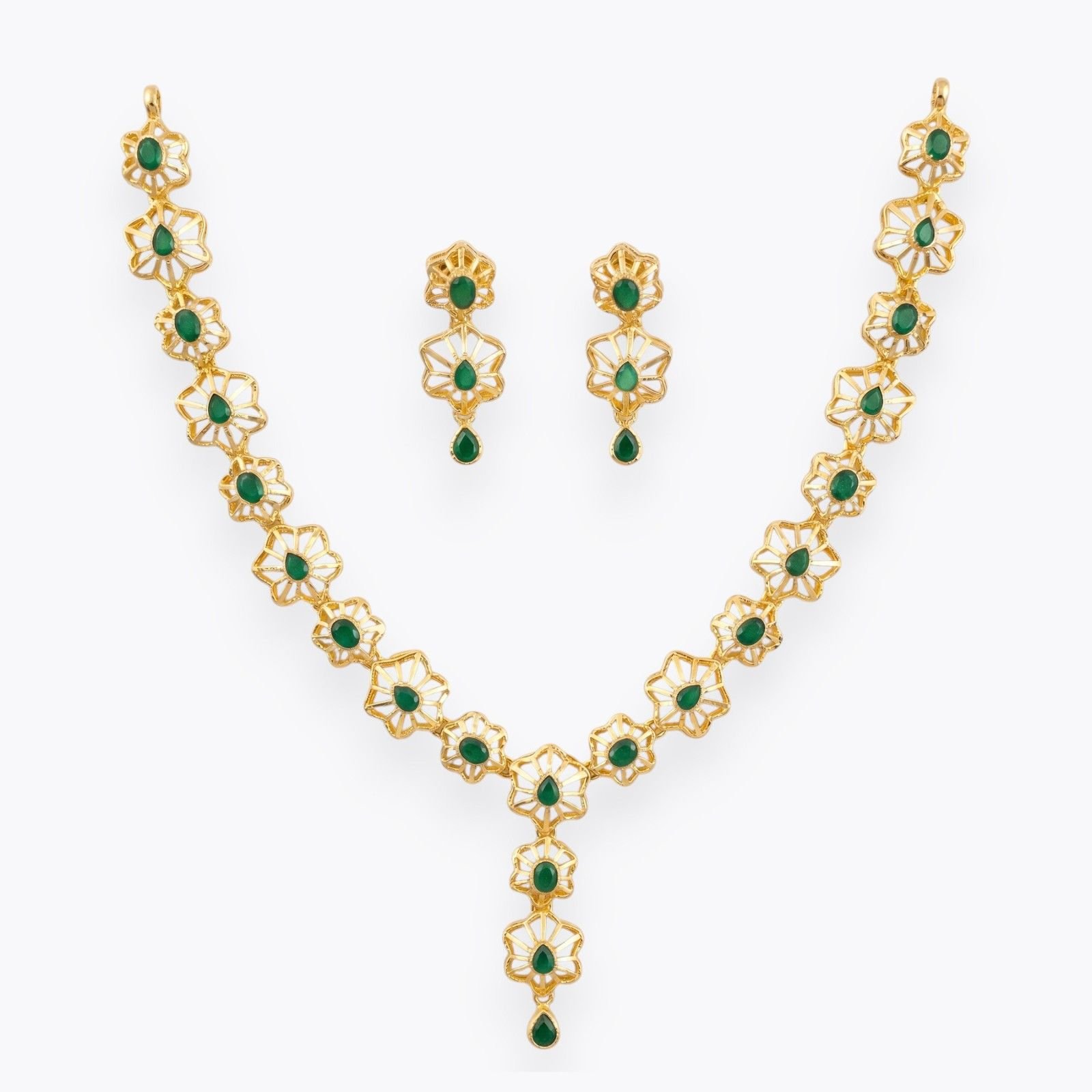 Silver Necklace Set