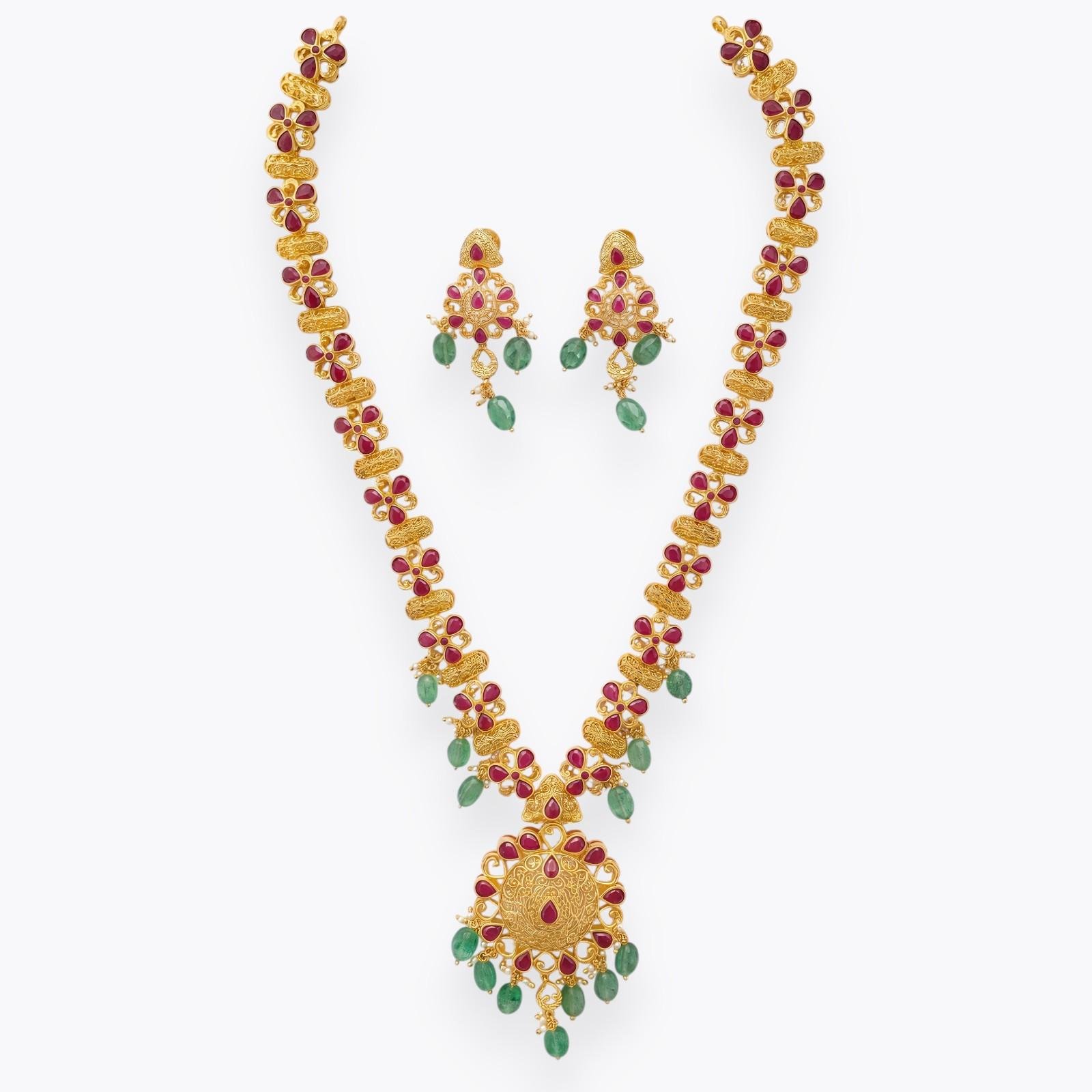 Silver Necklace Set