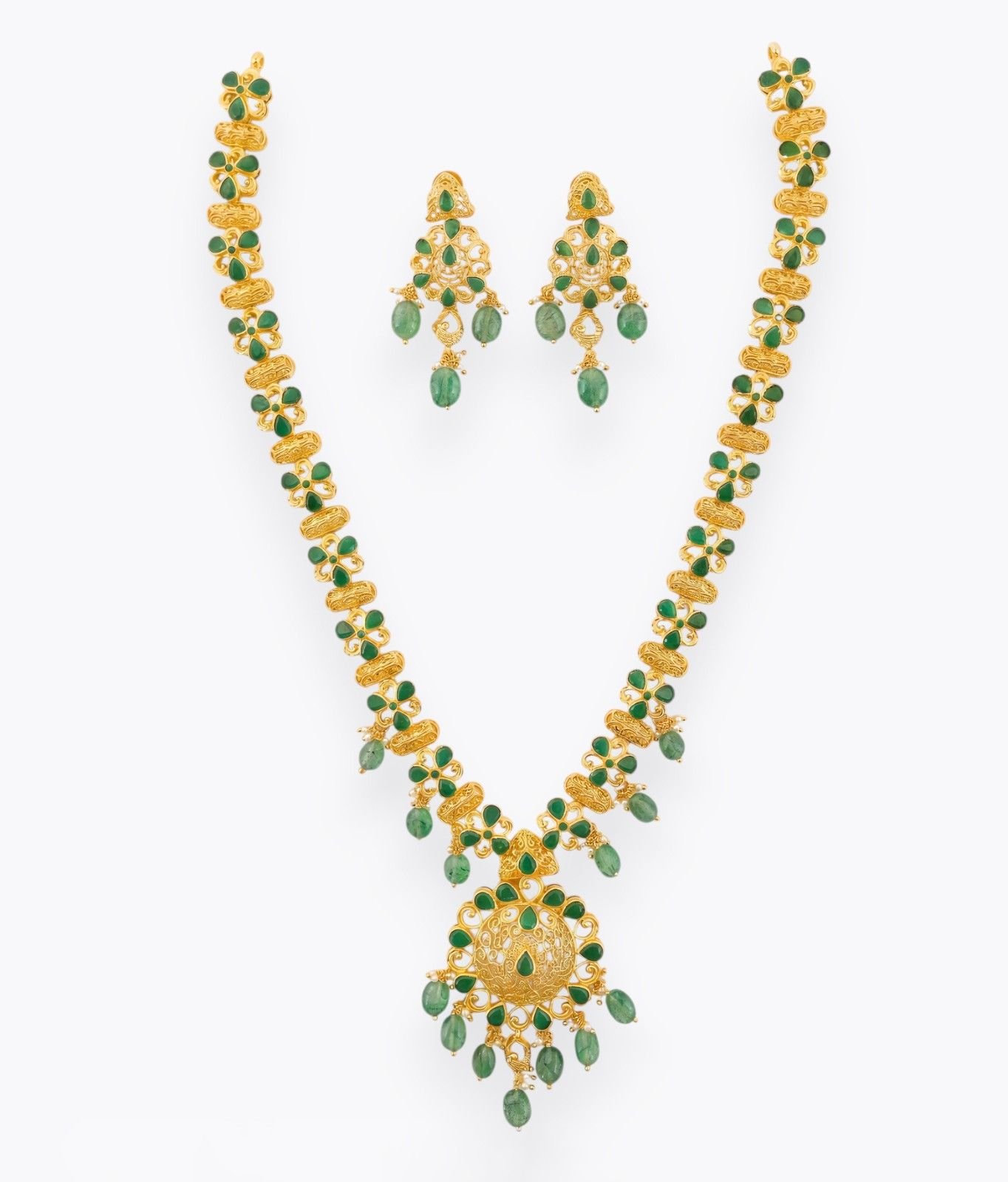 Silver Necklace Set