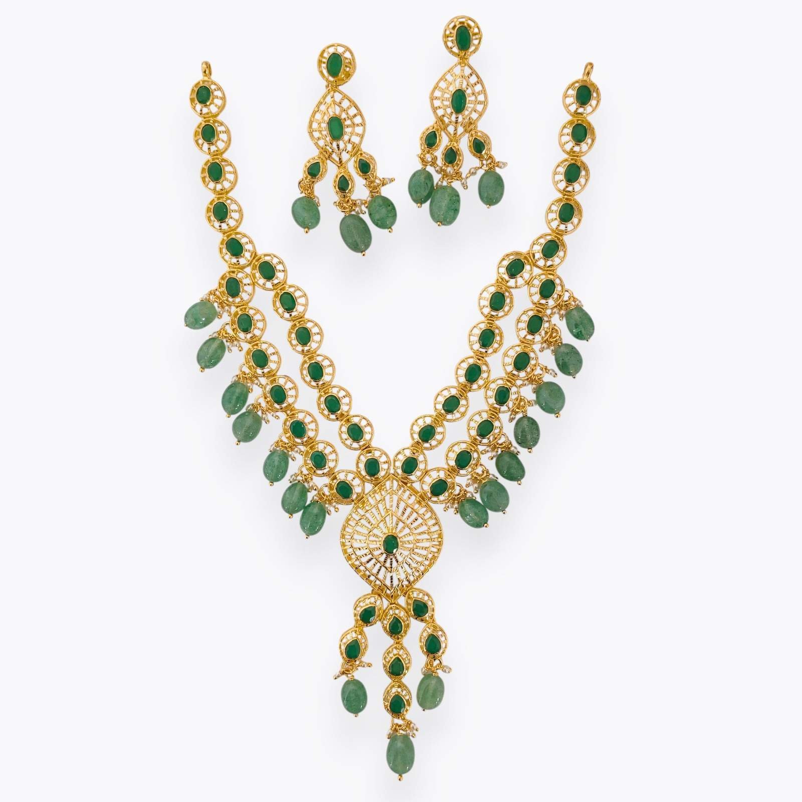Silver Necklace Set