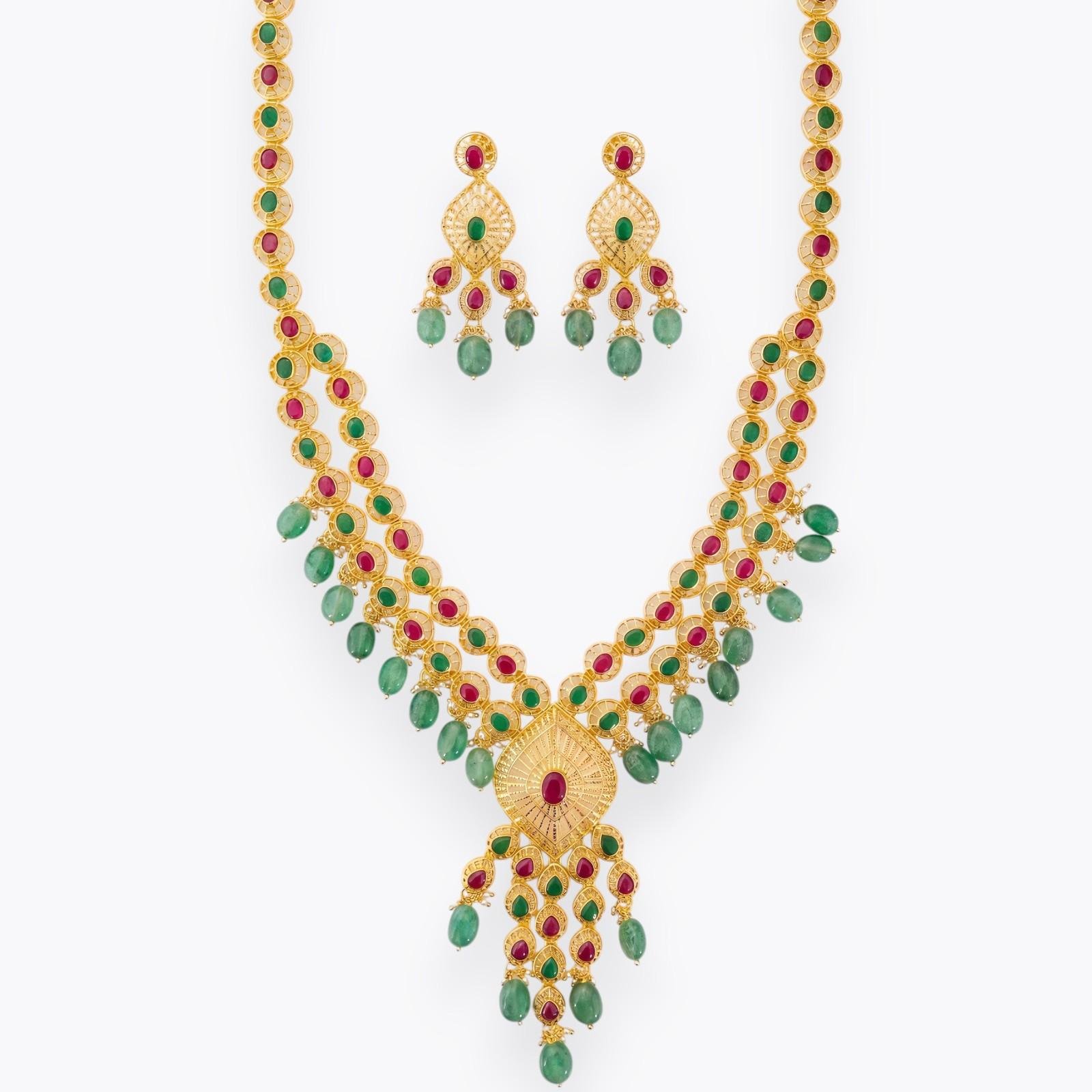 Silver Necklace Set