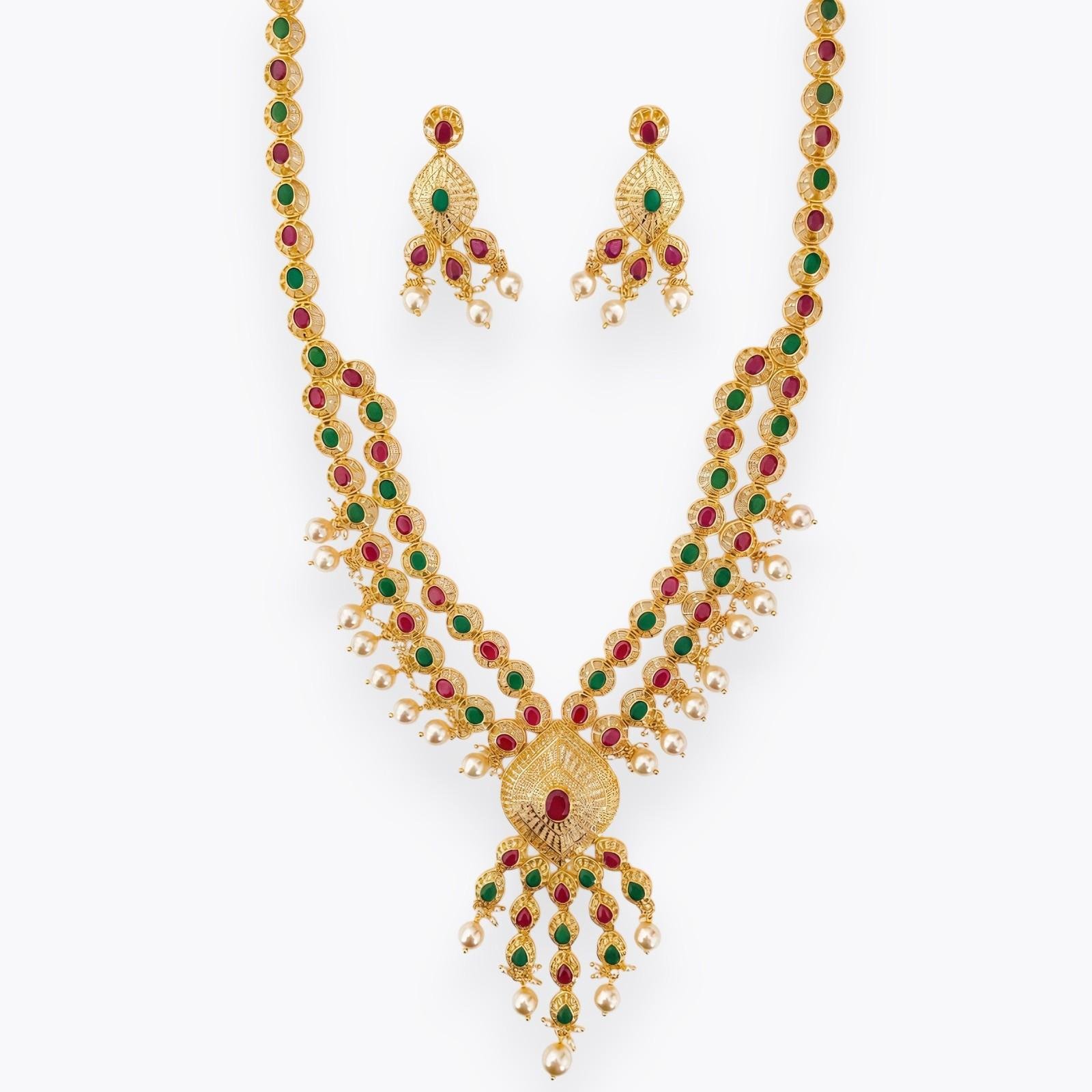 Silver Necklace Set