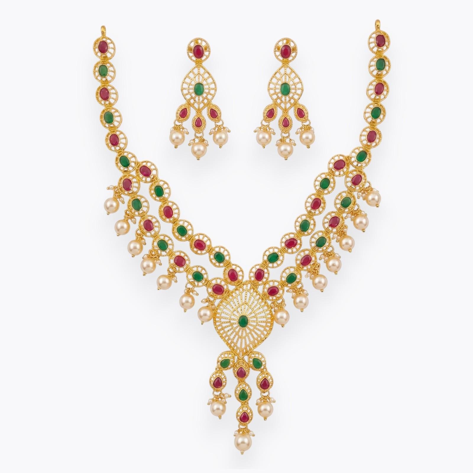Silver Necklace Set