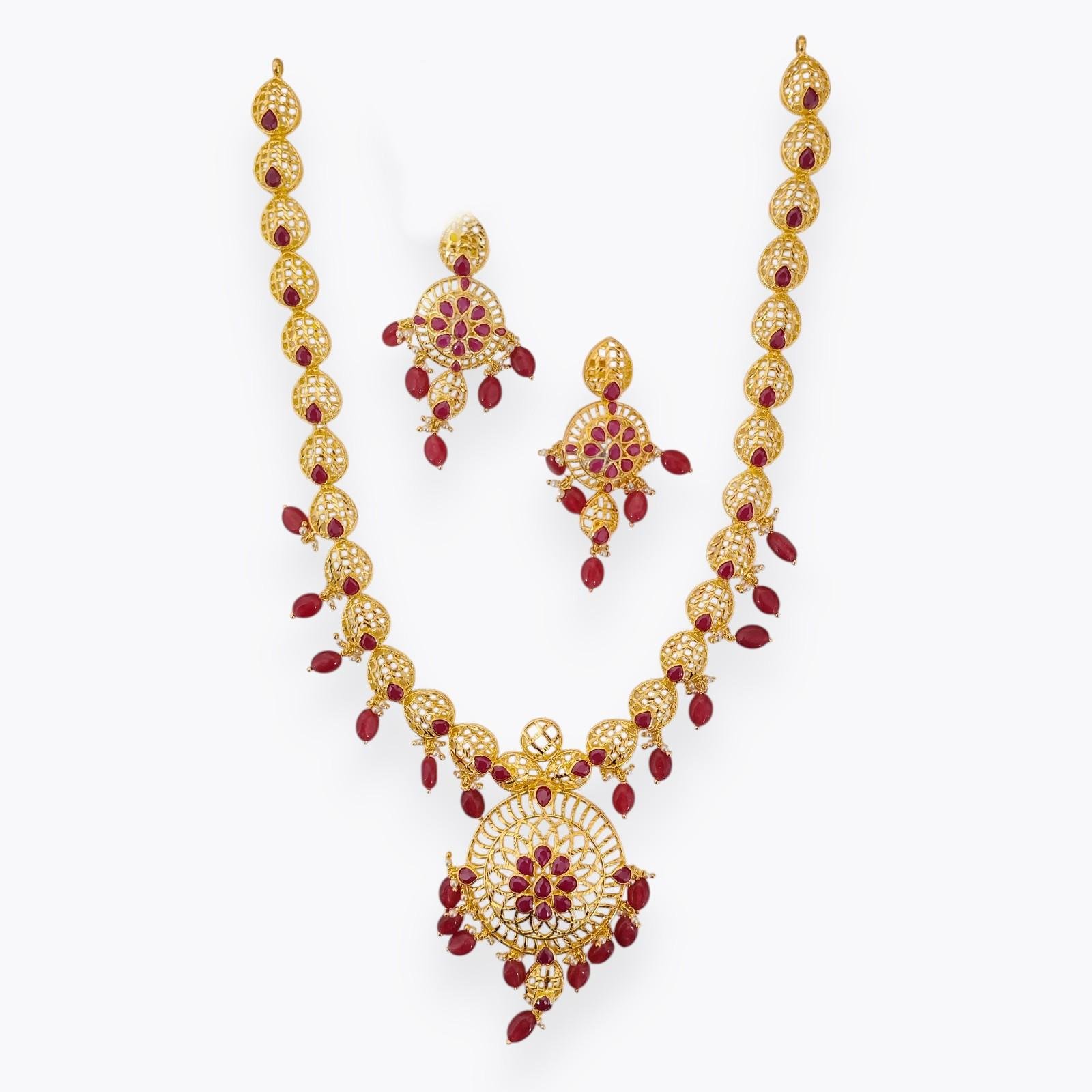 Silver Necklace Set