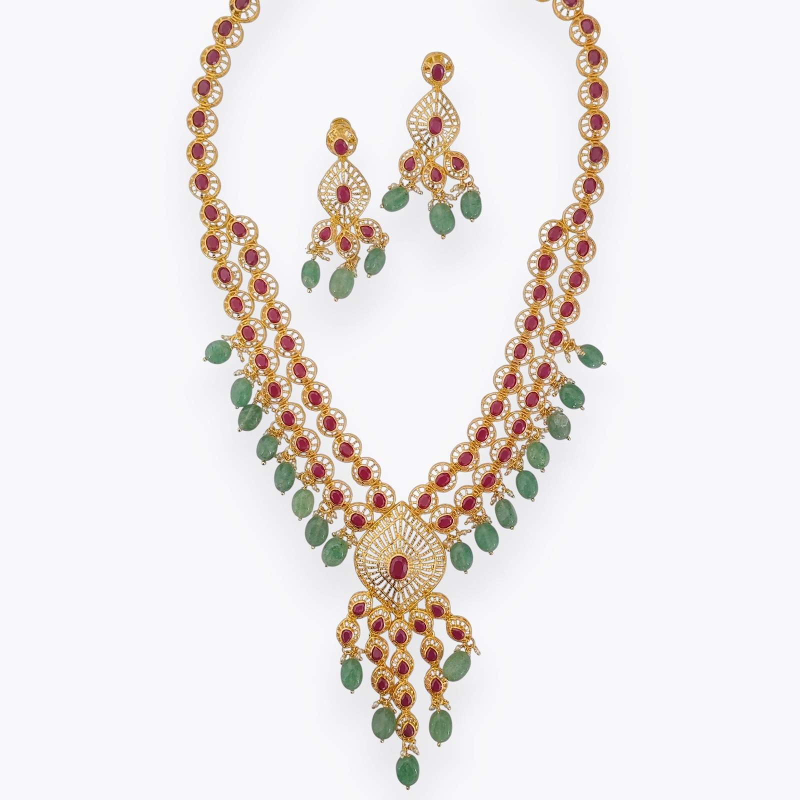 Silver Necklace Set